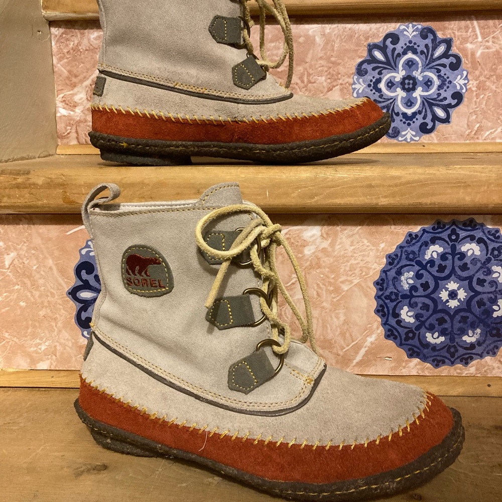 Sorel Suede ankle boots 🥾